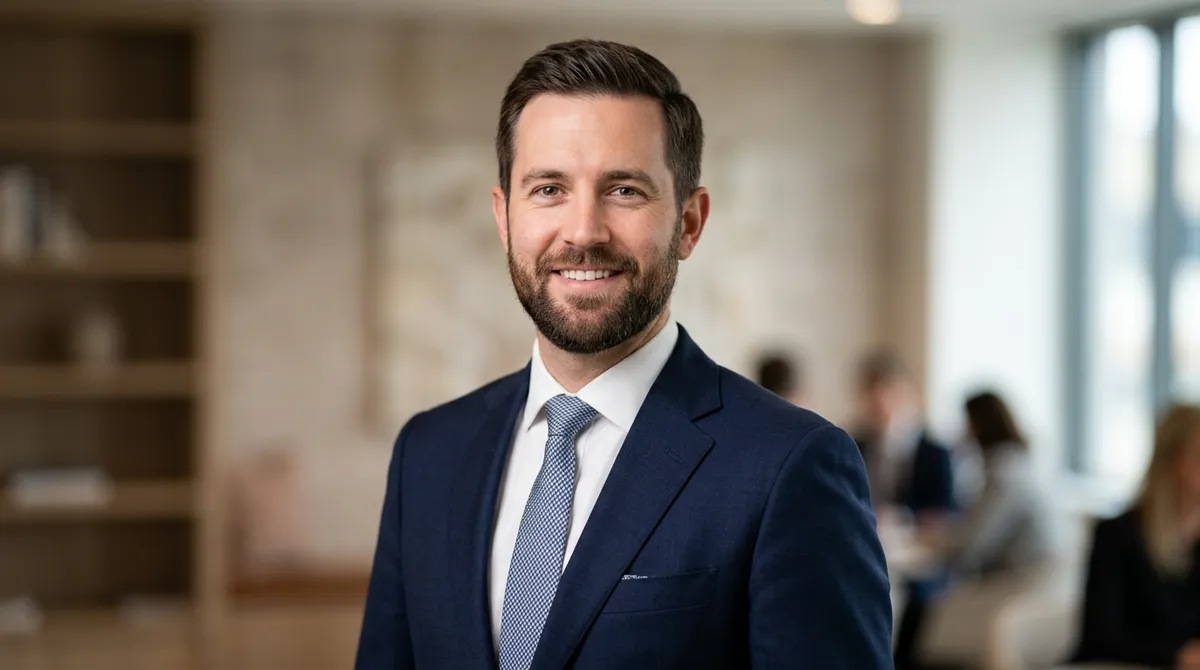 Portret Jonasza Meyera — koordynatora programów edukacyjnych